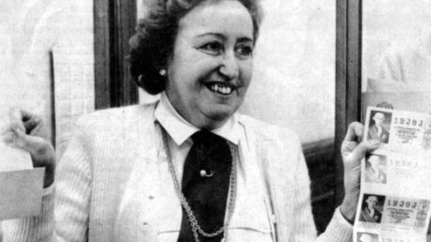 La historia con la suerte de Barquillo 10, viajera administración de lotería y de las más veteranas de Madrid