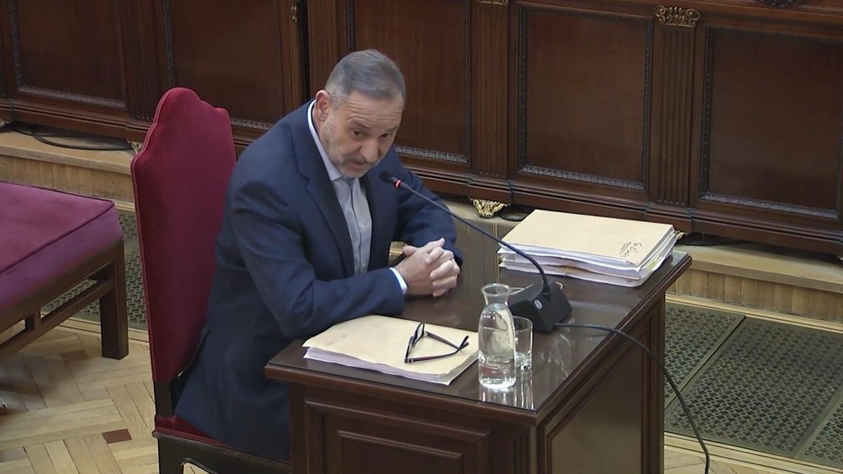El exministro José Luis Ábalos declara en el Tribunal Supremo.