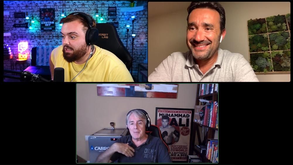 Ibai Llanos, Juanma Castaño y Siro López