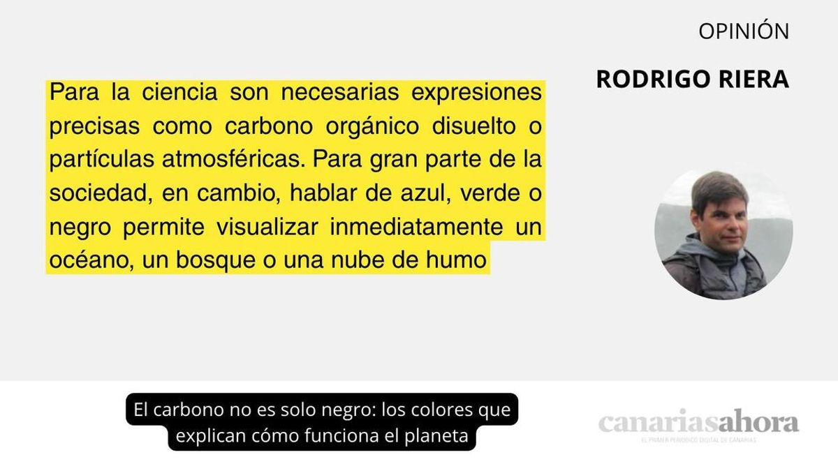 El carbono no es solo negro: los colores que explican cómo funciona el planeta