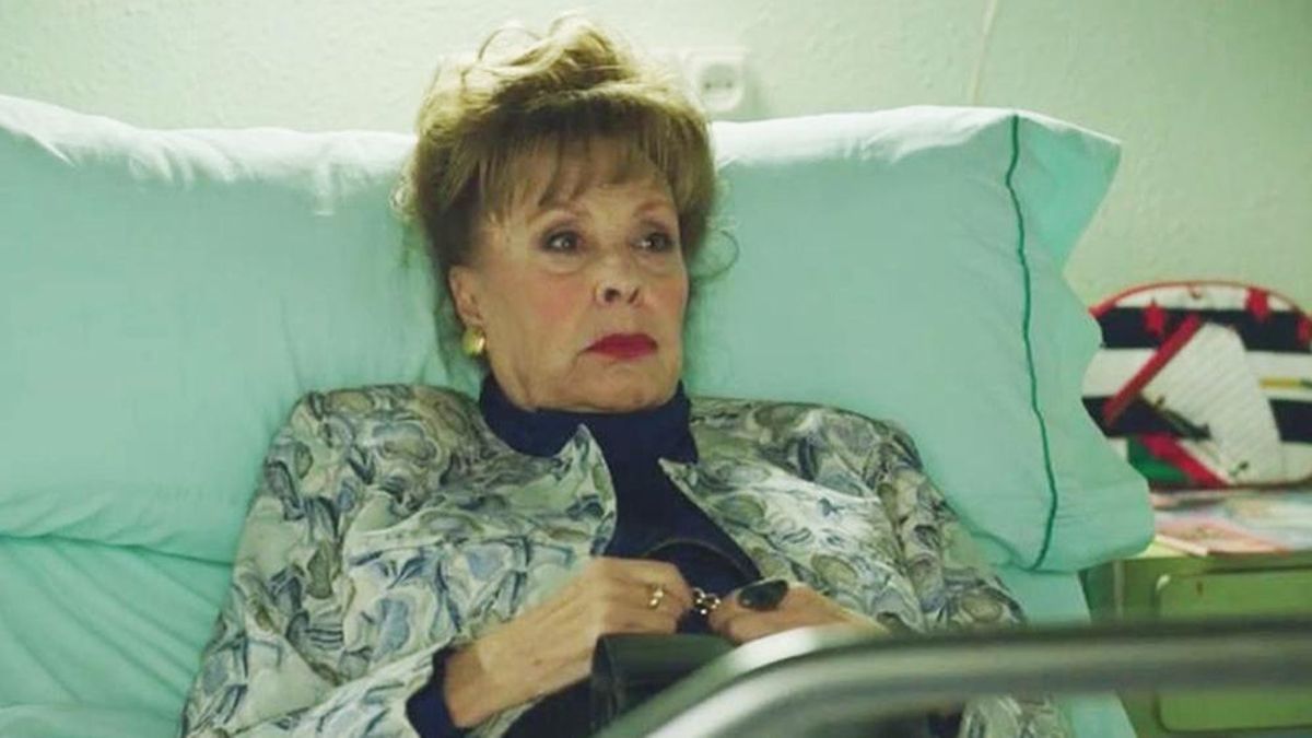 Gemma Cuervo, durante su aparición episódica en 'Cuéntame'