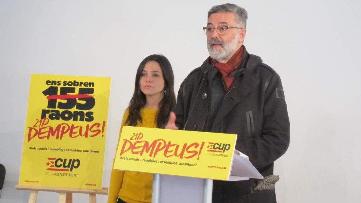 La CUP afirma que la unilateralidad es la "opción pragmática" para la república