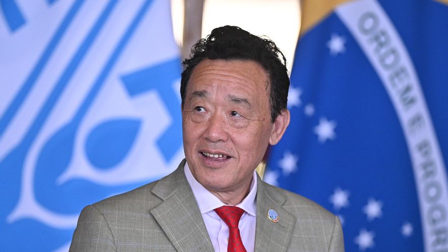 El director general de la Organización de las Naciones Unidas para la Alimentación y la Agricultura (FAO), Qu Dongyu, en una fotografía de archivo. EFE/Andre Borges