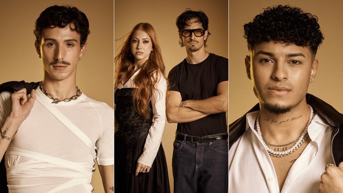 Mayo, Lucycalys y Tony Grox y Kenneth