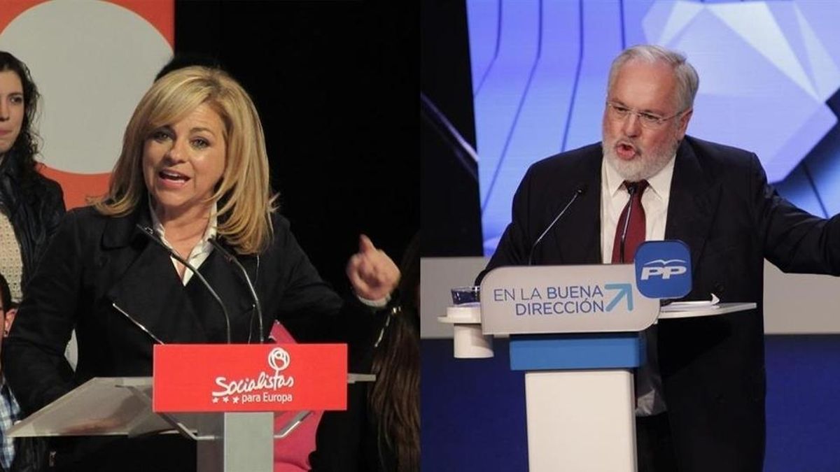 Elena Valenciano y Miguel Arias Cañete