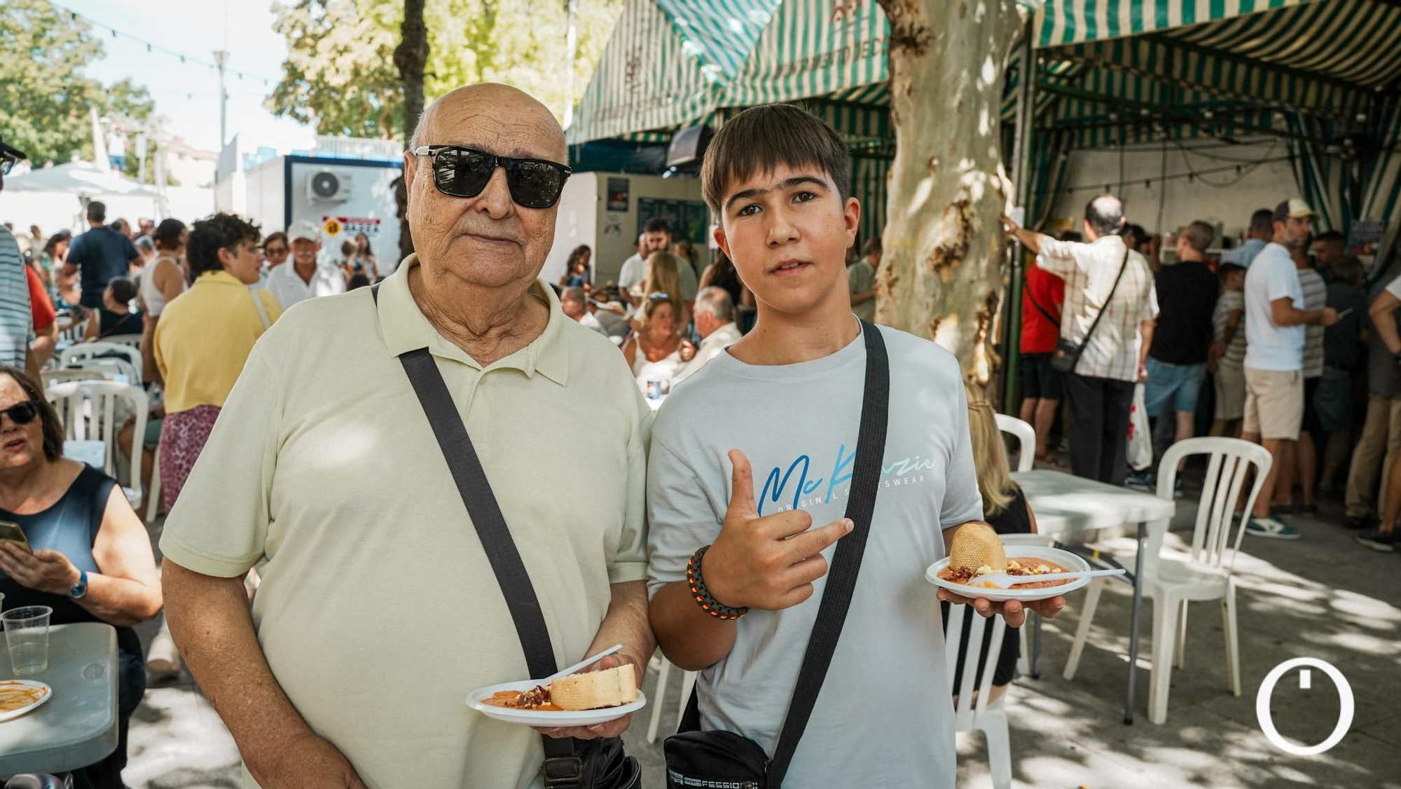 Y un buen salmorejo para despedir la Velá de la Fuensanta 2025