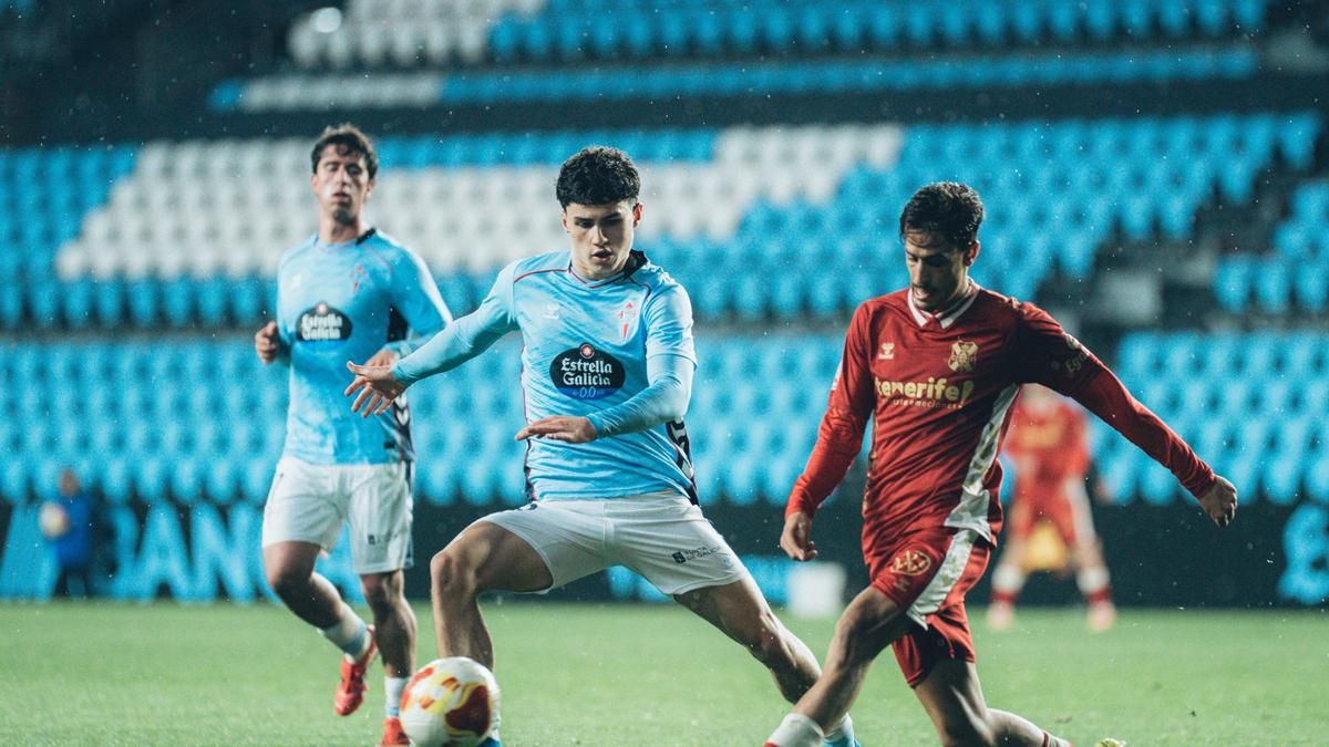 Tercera visita del CD Tenerife al filial del RC Celta