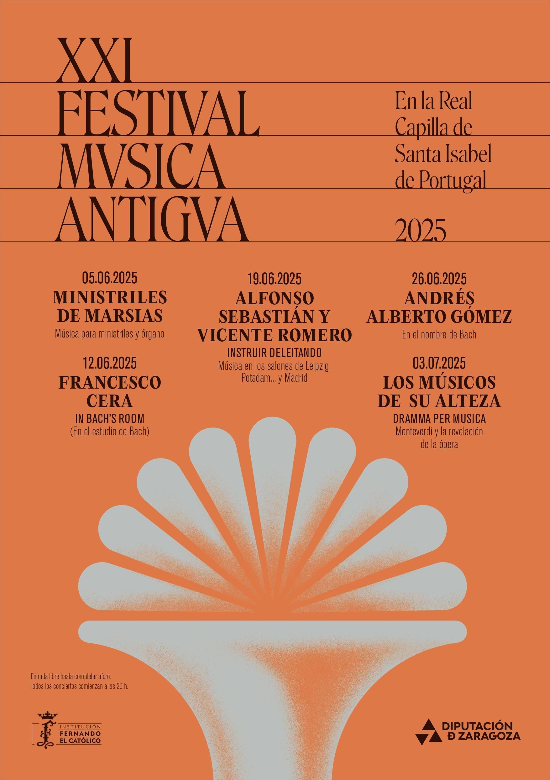 Cartel XXI Festival Música Antigua