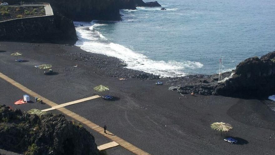 Imagen de archivo de la playa de Charco Verde, en el municipio de Los Llanos de Aridane