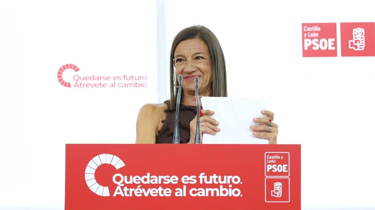 La secretaria de Movilidad de la Ejecutiva del PSOECyL, Laura Pelegrina