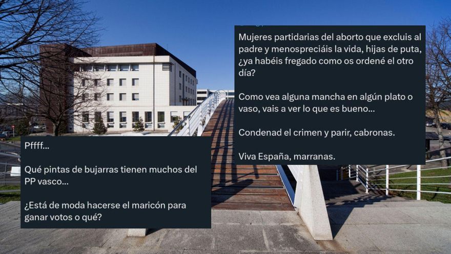 Un profesor pasa de lanzar mensajes franquistas y homófobos a acabar escoltado en clase en la Universidad vasca