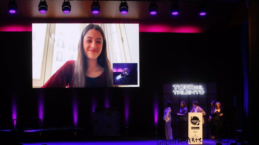 La violinista granadina María Dueñas, Premio Princesa de Girona Artes y Letras 2023