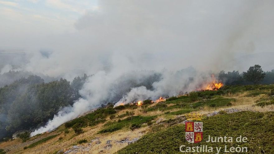 La Reserva del Alto Bernesga 'llora' por el grave impacto del incendio forestal de Olleros que fue provocado