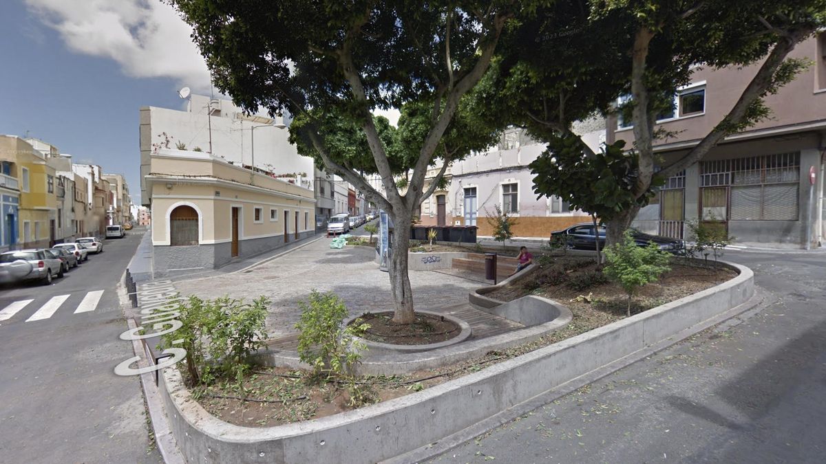 Plaza Marruecos de Las Palmas de Gran Canaria.
