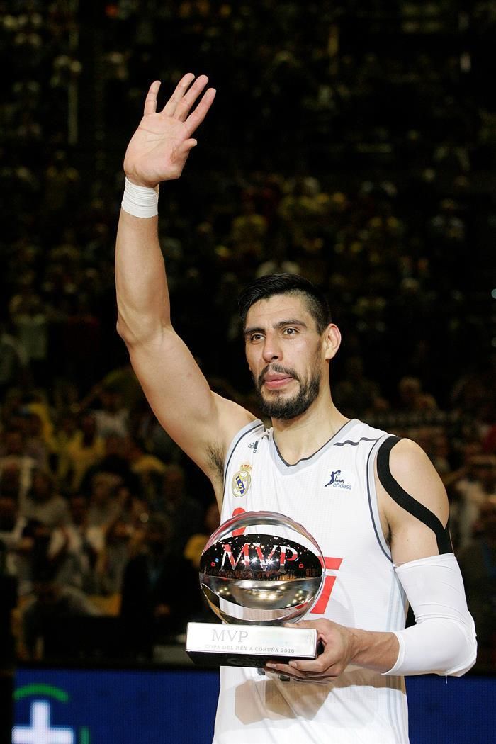 Partido de la final de la Copa del Rey 2016 entre el Herbalife Gran Canaria y el Real Madrid. Efe.