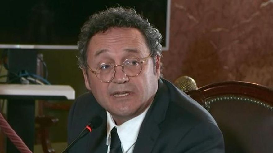 El fiscal general del Estado, en el Tribunal Supremos este miércoles