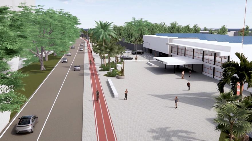 Paseo marítimo de Las Palmas de Gran Canaria, tras las obras