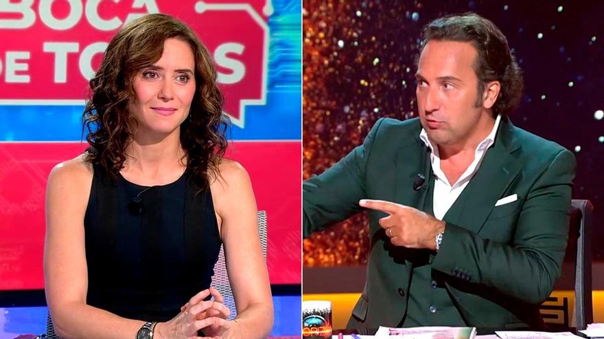 Ayuso elige 'Horizonte' para hablar con Iker Jiménez y Carmen Porter de la acampada en Sol por la vivienda