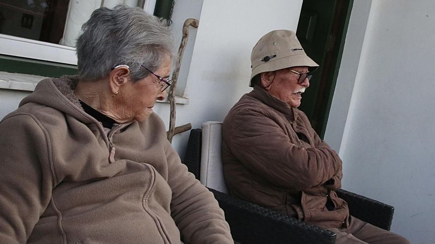 Pilar y José Tabares en Monte de Breña, Villa de Mazo