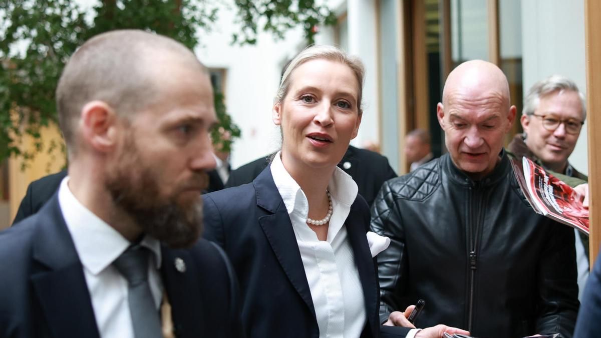 La co-presidenta de AfD party, Alice Weidel.