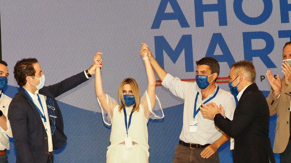 L'alcaldessa de la Vall d'Alba, Marta Barrachina.