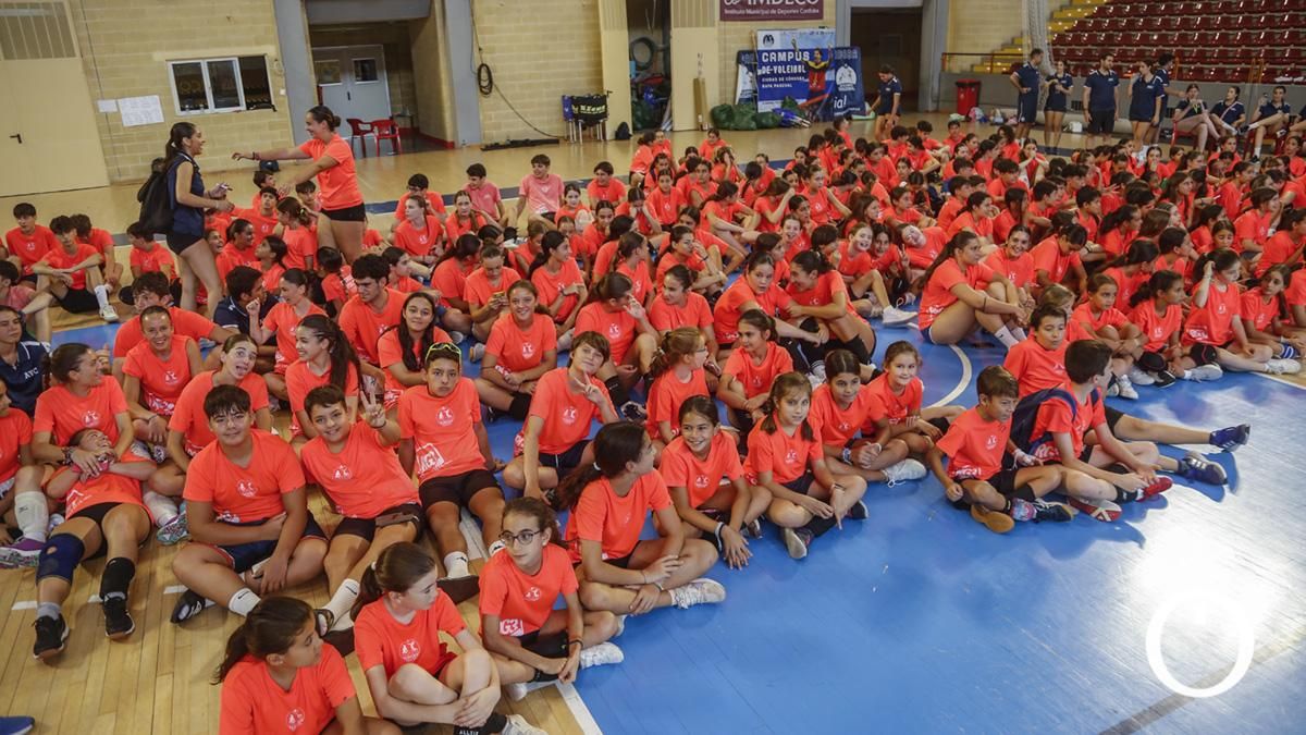 Clausura del Campus de Voleibol Rafa Pascual