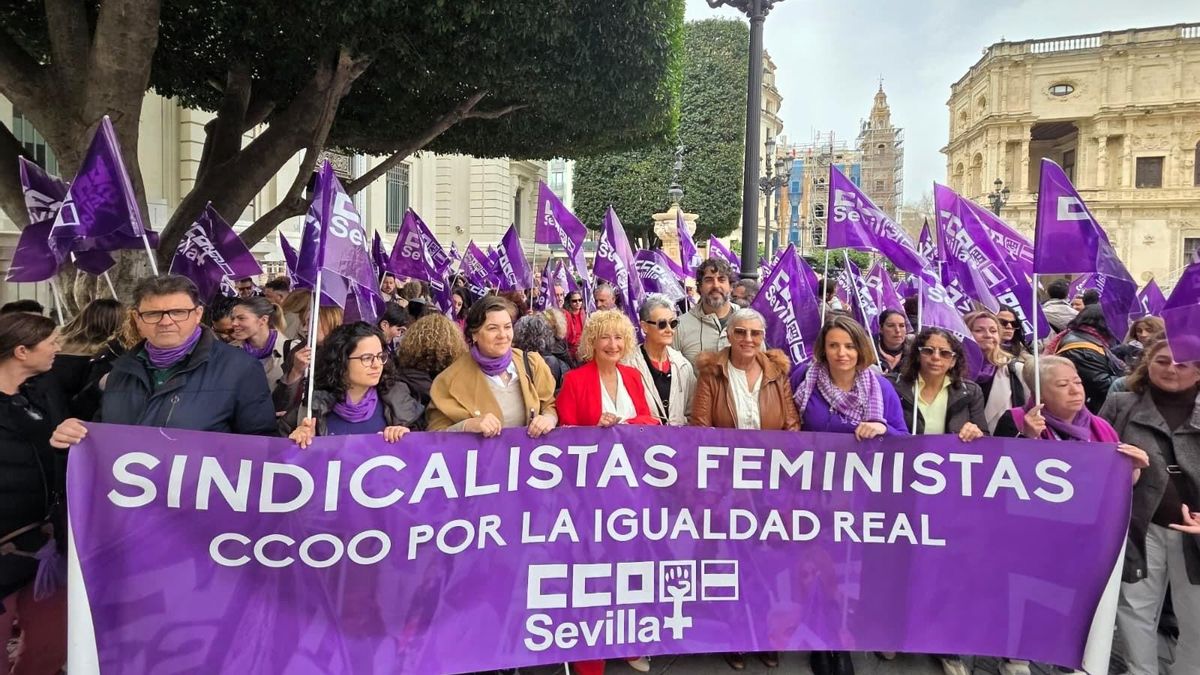 CCOO reivindica el poder de las mujeres en las transformaciones sociales y dice que no permitirá ni un paso atrás en igualdad