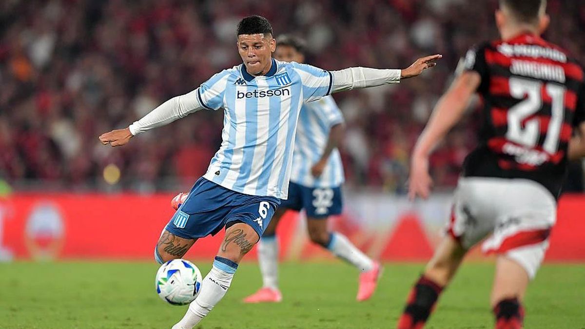 Racing no pudo en Brasil.