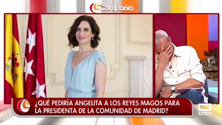 Ramón García, avergonzado al escuchar qué le regalaría una invitada a Ayuso: "No nos hacemos responsables"
