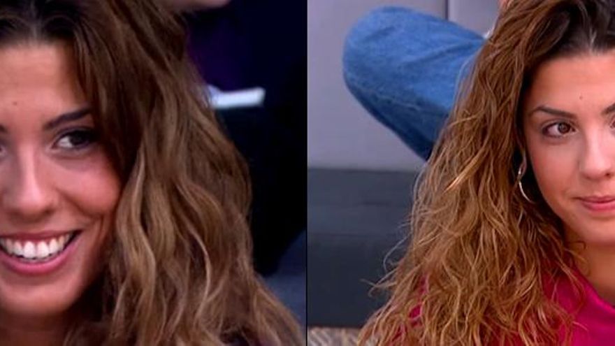 Miriam en el primer y en el último repaso de gala de OT