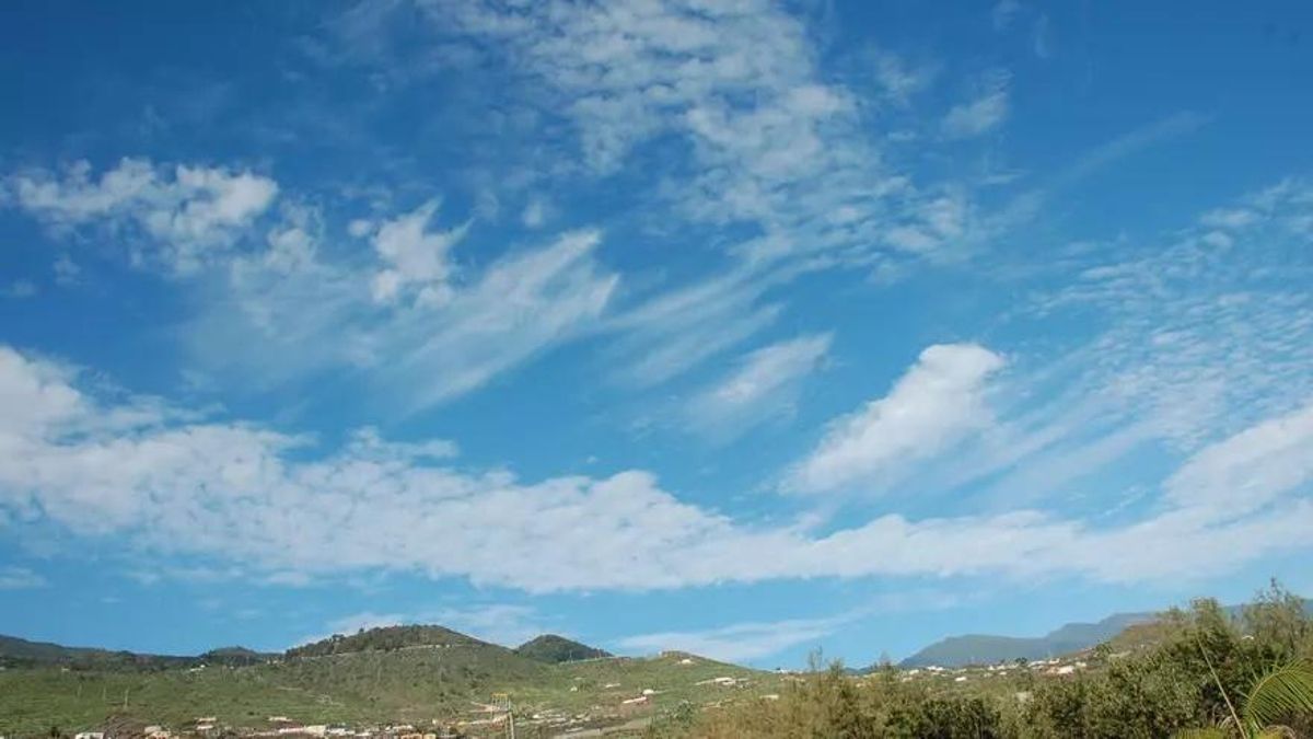 Temperaturas con pocos cambios  este viernes en La Palma