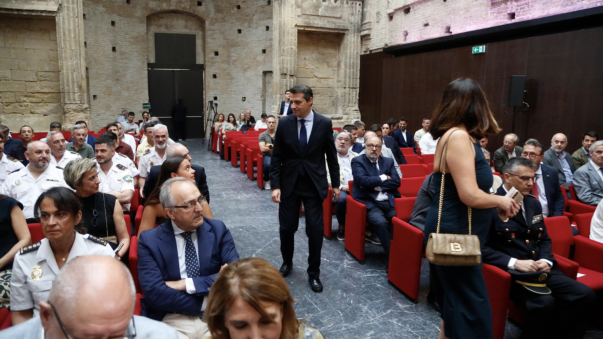 Toma de posesión del nuevo intendente mayor de la Jefatura de la Policía Local