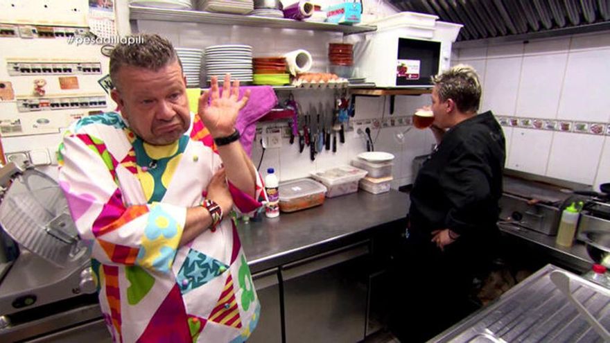 Alberto Chicote, en una entrega de Pesadilla en la cocina