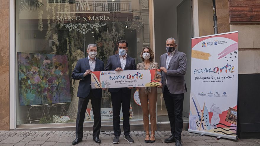 Santa Cruz fomenta el comercio y la cultura con la dinamización 'Escapararte'