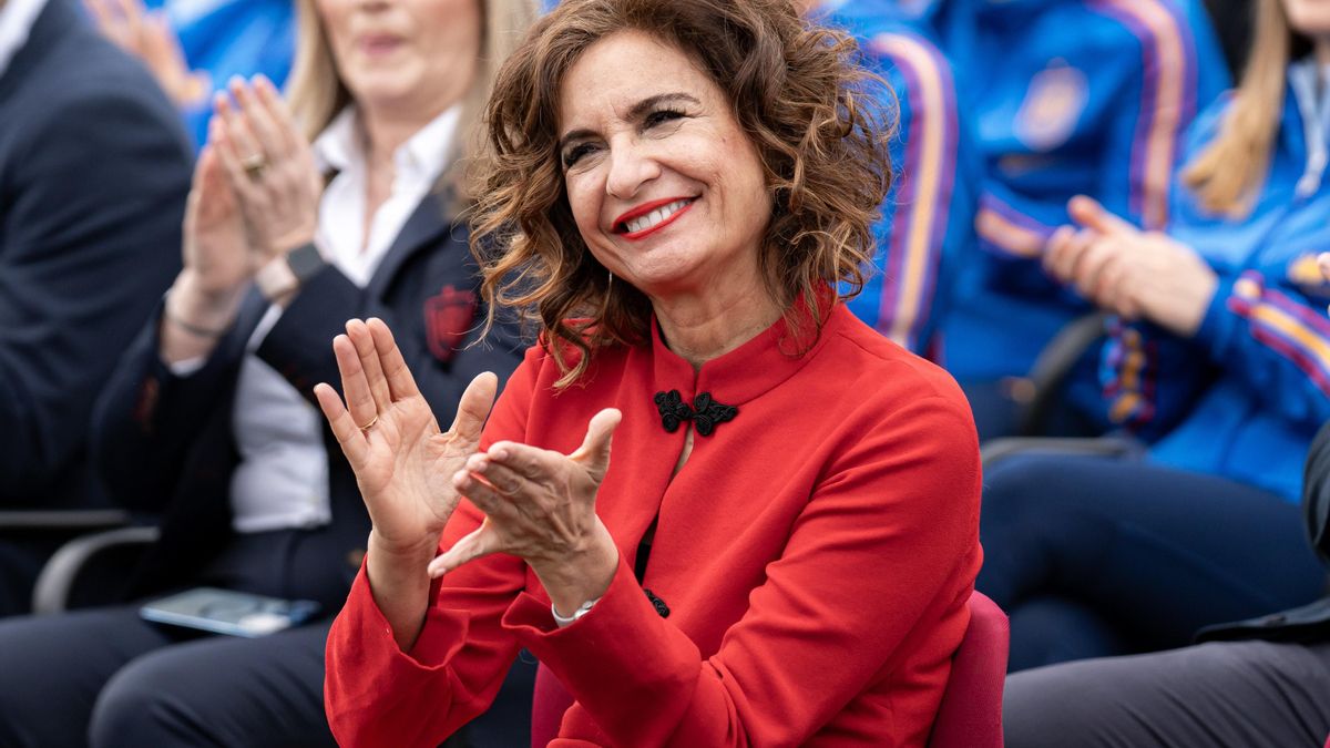 La vicepresidenta primera y ministra de Hacienda, María Jesús Montero