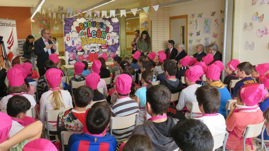 Productos León en la escuela