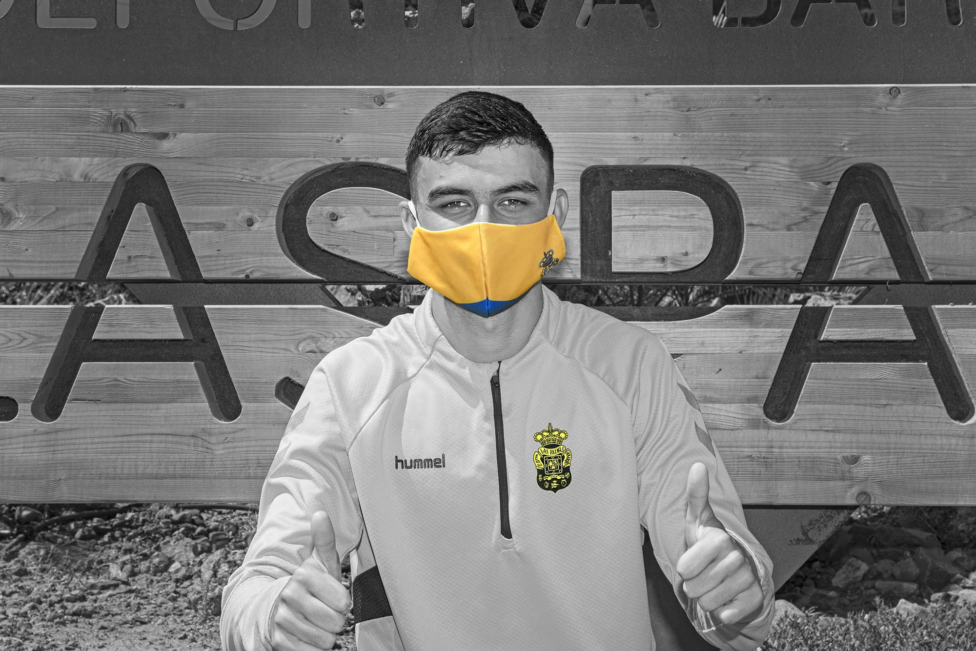 Pedri, jugador de la Unión Deportiva Las Palmas.