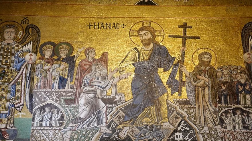 Mosaicos bizantinos en la Basílica de Santa María Asunta.