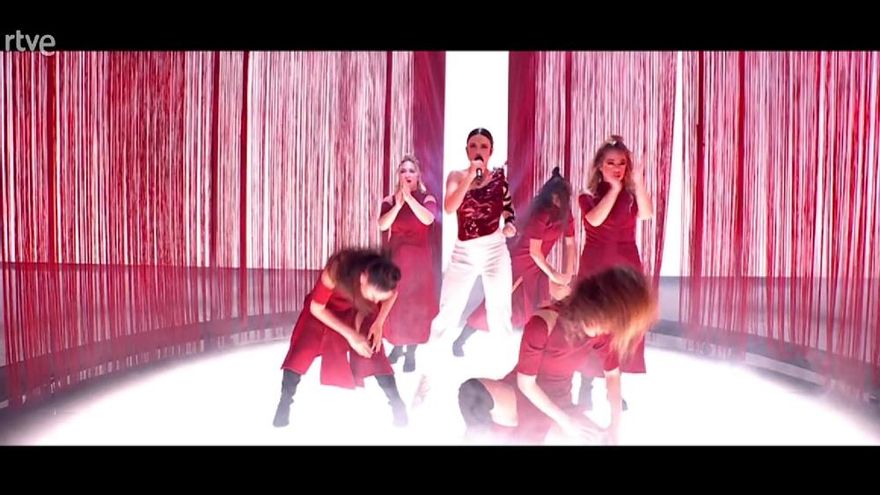TVE muestra la realización televisiva del segundo ensayo de Blanca Paloma en Eurovisión