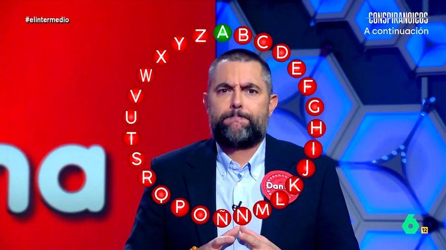 La Ayuso de 'El Intermedio' sometió a Dani Mateo a un 'Rosco Rojo' de 'Pasalacabra': "Lo que se va a comer Sánchez"