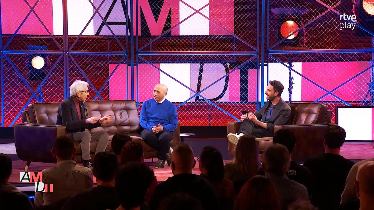 Dani Rovira entrevista a José Sacristán y Luis Alegre en el primer programa de 'Al margen de todo'
