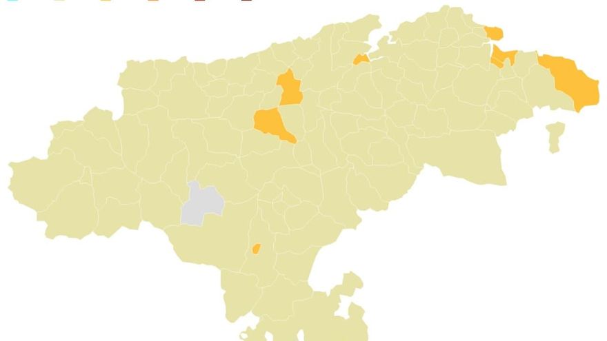 Actualización semáforo COVID de Cantabria a 8 de junio.