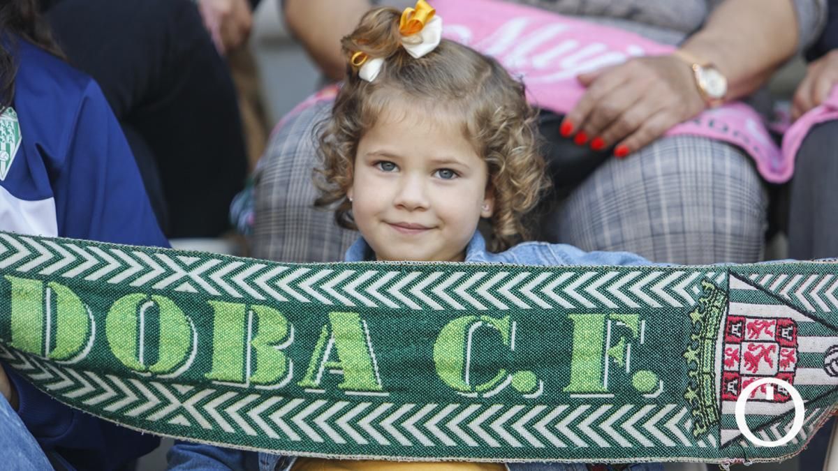 Grada Blanquiverde del Córdoba CF - CD Castellón