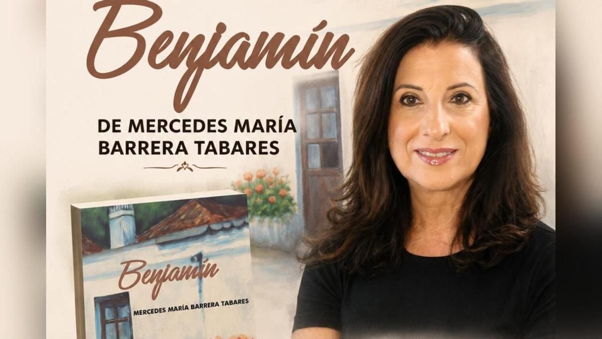 La escritora palmera Mercedes María Barrera Tabares presenta su primera novela  en Fuencaliente