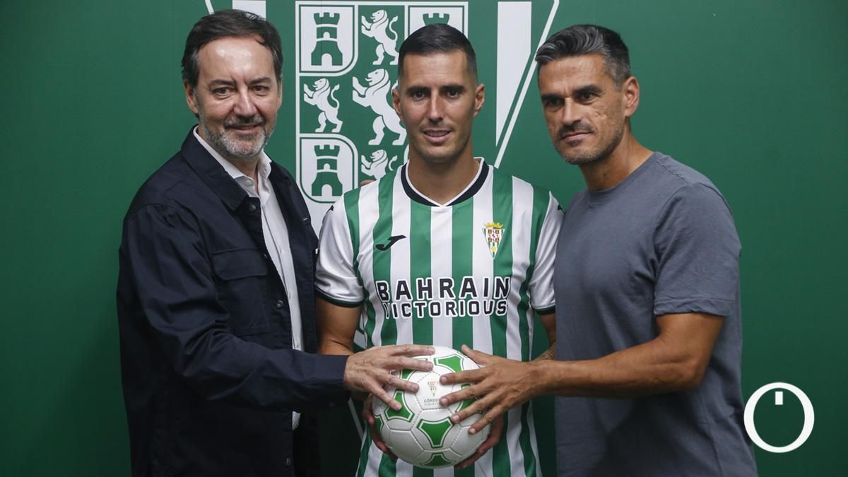 Presentación de Sergi Guardiola como jugador del Córdoba CF