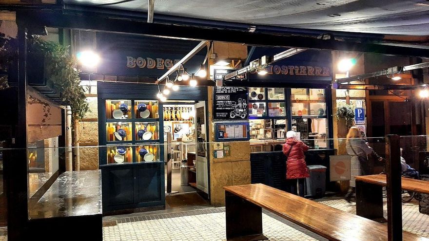 Bodega Donostiarra, un bar del barrio de Gros