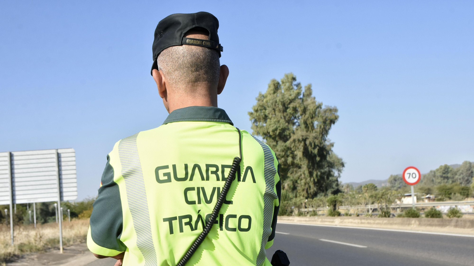Control de la Guardia Civil.