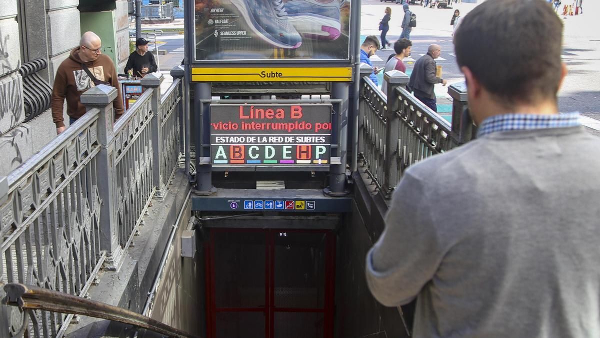 Nuevo paro de subtes.