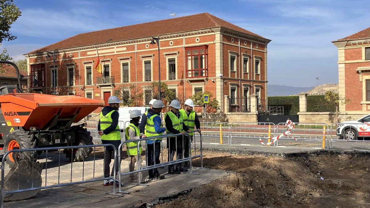 Visita a la excavaciones arqueológicas del Proyecto 1521 de Logroño