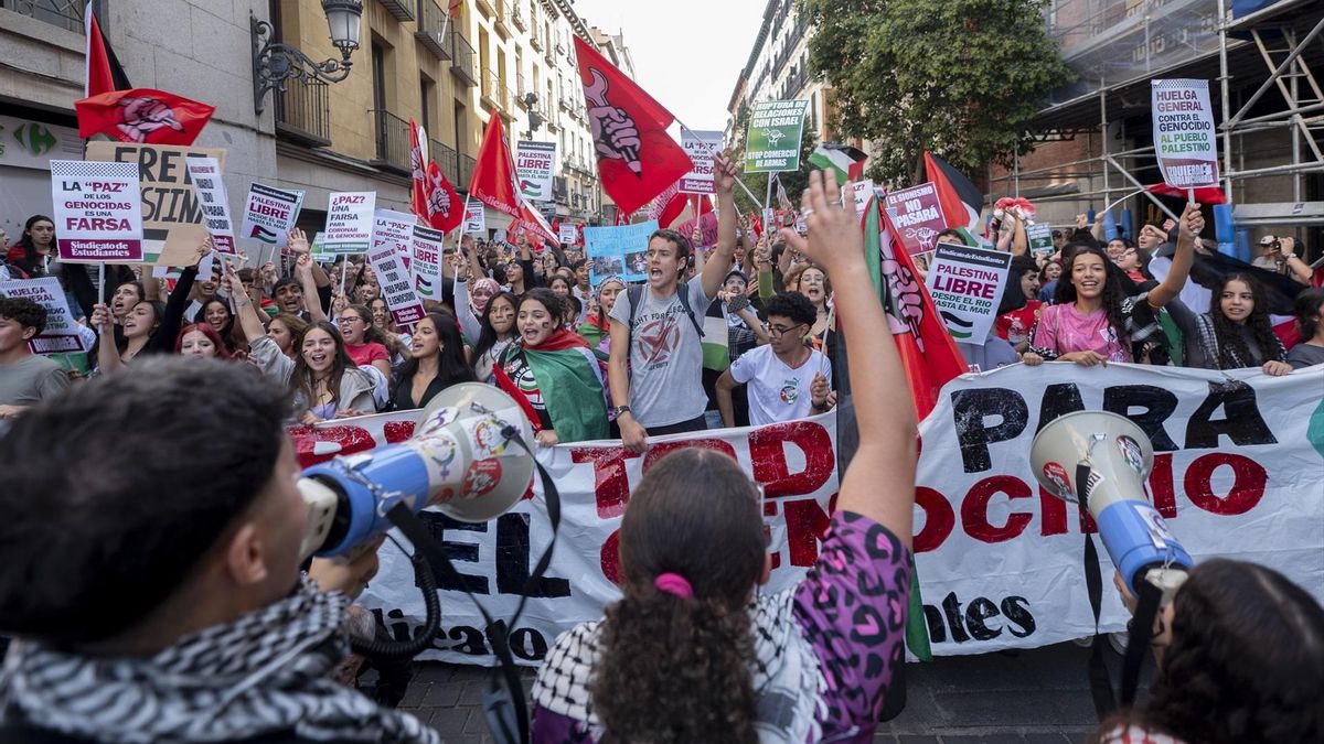 La huelga por Palestina termina con una jornada de lucha en las calles: “Queremos frenar las inversiones armamentísticas”
